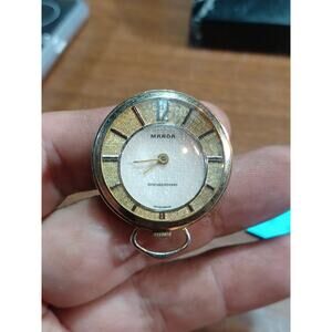 Vintage Marda Swiss Pendant Watch Works Perfectly Keeps Good Time